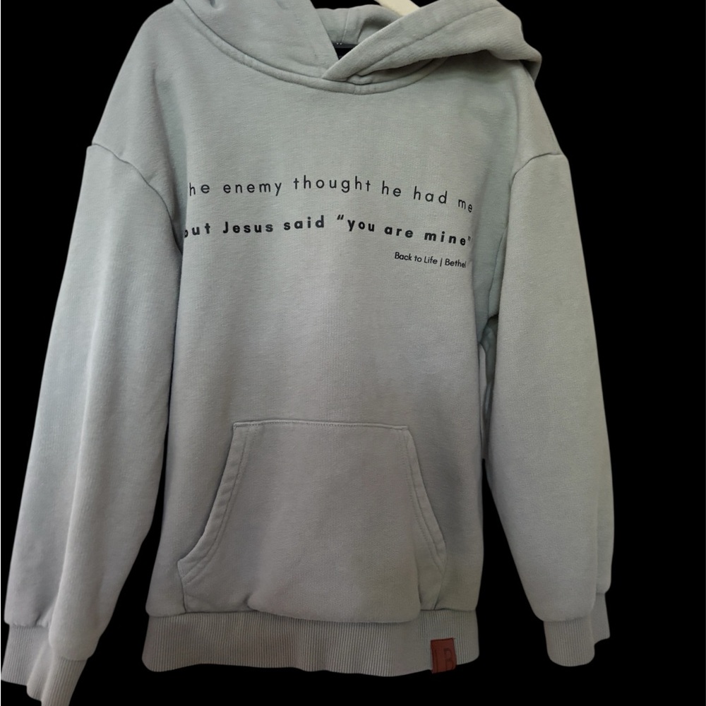 Little Bipsy Hoodie with Inspirational Quote